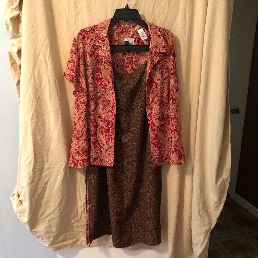 Liz Claiborne 2 piece skirt set size 18